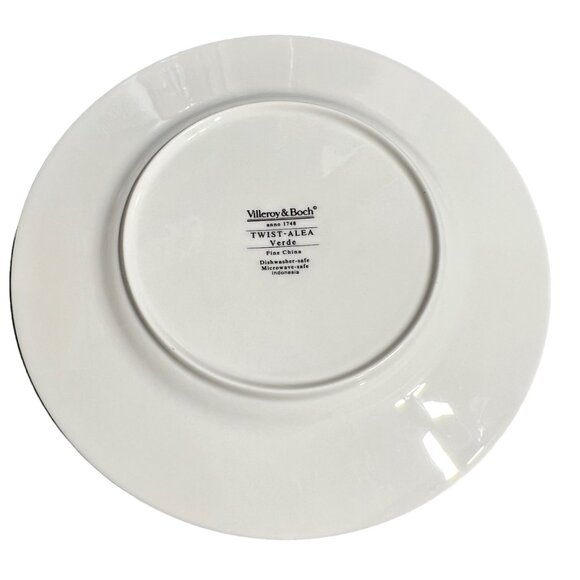 Villeroy & Boch Twist-Alea Limone & Verde 2 Salad Plates Colorful China Set - Picture 5 of 7
